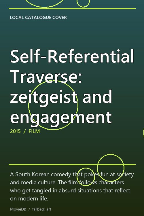 Self-Referential Traverse: zeitgeist and engagement poster