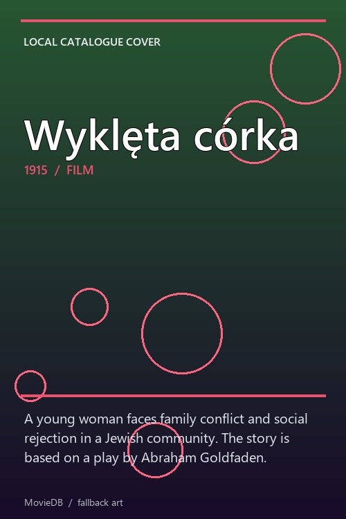 Wyklęta córka poster