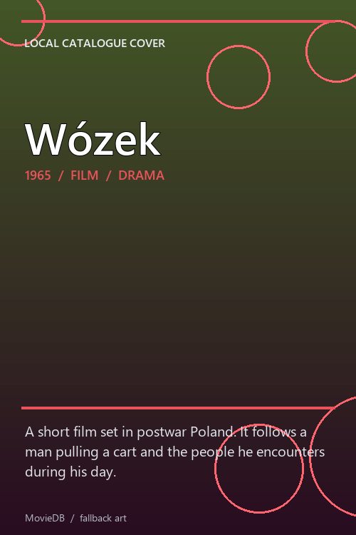 Wózek poster