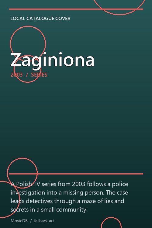 Zaginiona poster