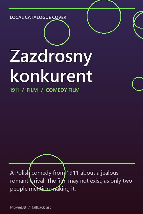 Zazdrosny konkurent poster
