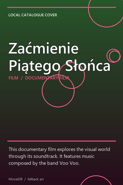 Zaćmienie Piątego Słońca poster