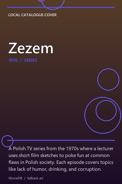 Zezem poster