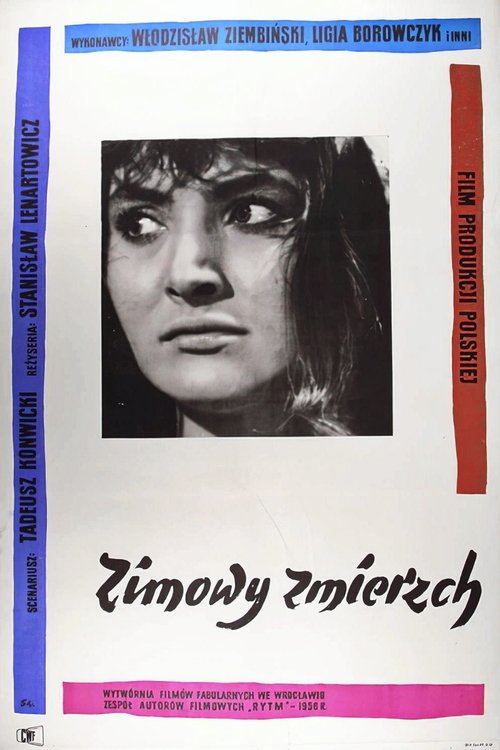 Zimowy zmierzch poster