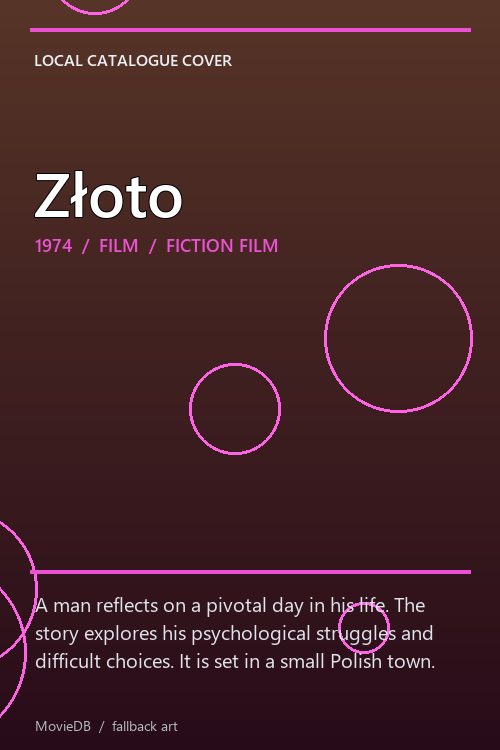 Złoto poster