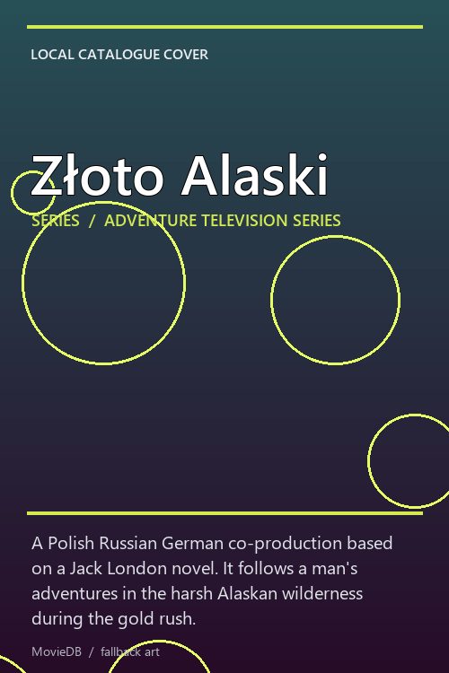 Złoto Alaski poster