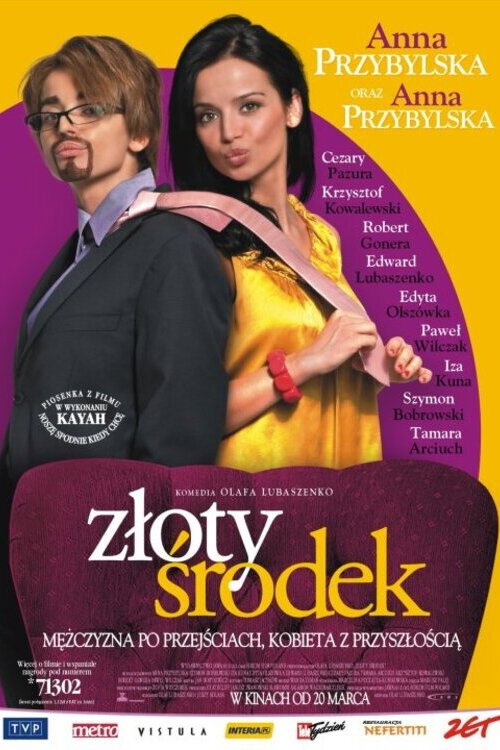 Zloty srodek poster