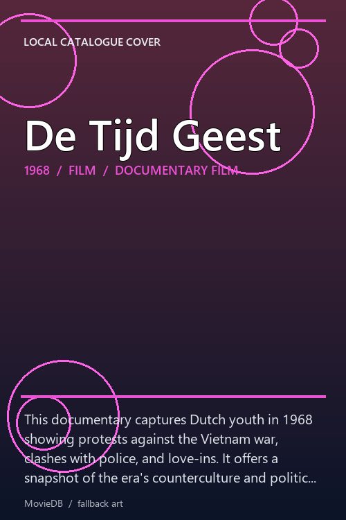 De Tijd Geest poster