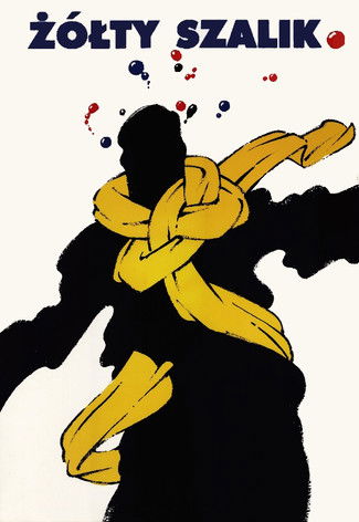 Zólty szalik poster