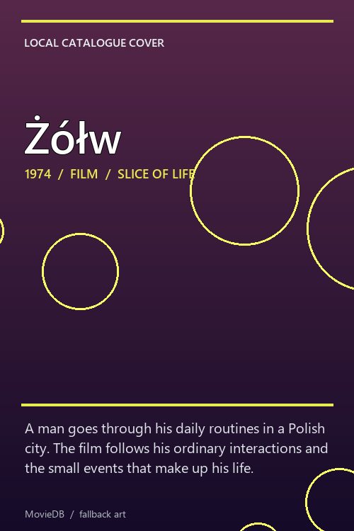 Żółw poster