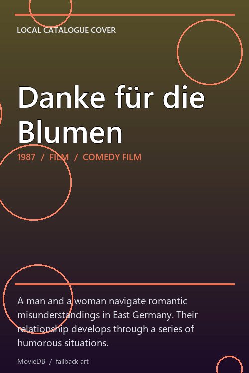 Danke für die Blumen poster