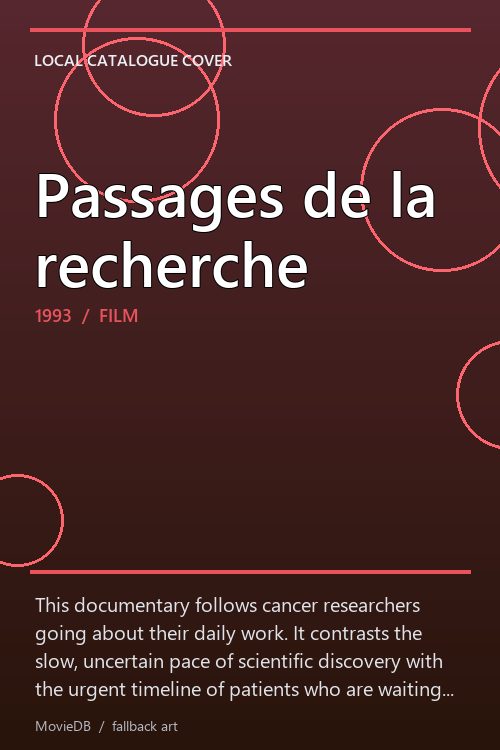 Passages de la recherche poster