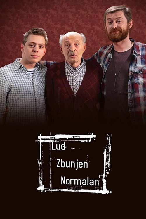 Lud, zbunjen, normalan poster