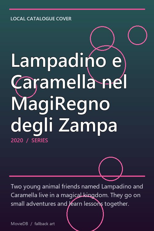 Lampadino e Caramella nel MagiRegno degli Zampa poster