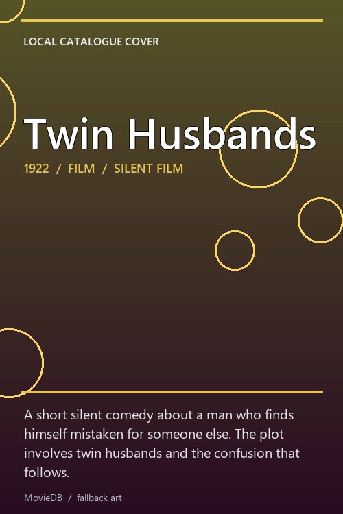Twin Husbands poster
