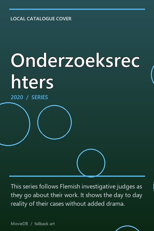 Onderzoeksrechters poster