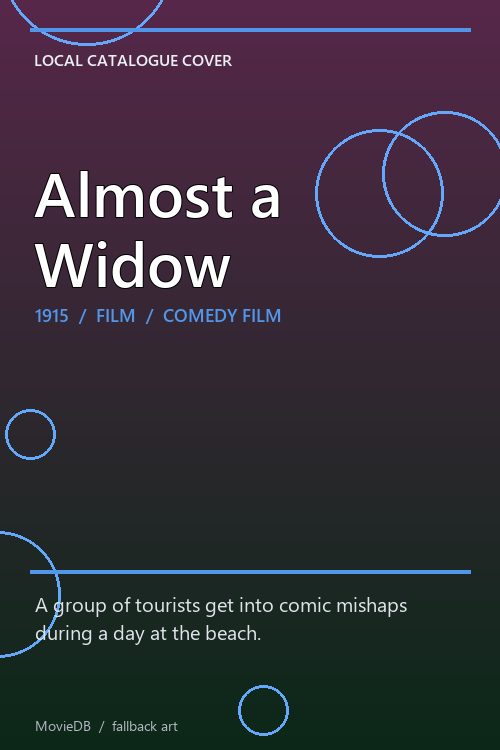 Almost a Widow poster