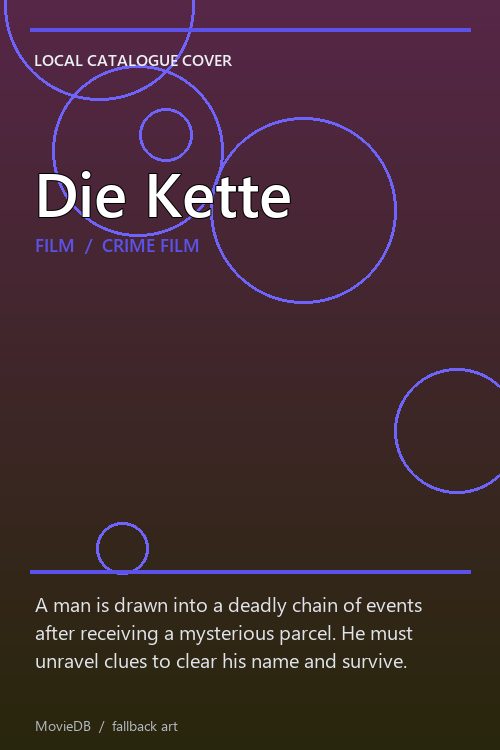 Die Kette poster
