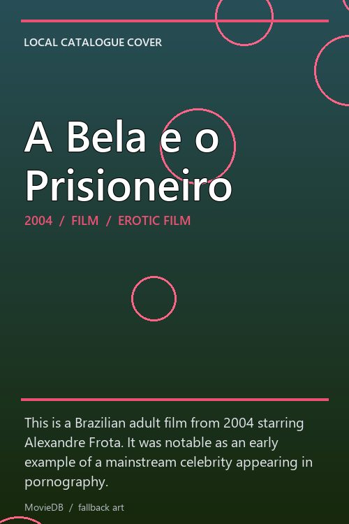 A Bela e o Prisioneiro poster