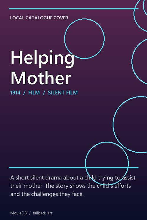 Helping Mother poster