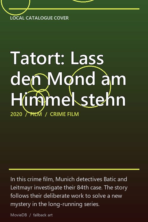 Tatort: Lass den Mond am Himmel stehn poster