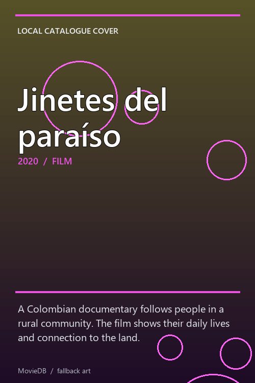 Jinetes del paraíso poster