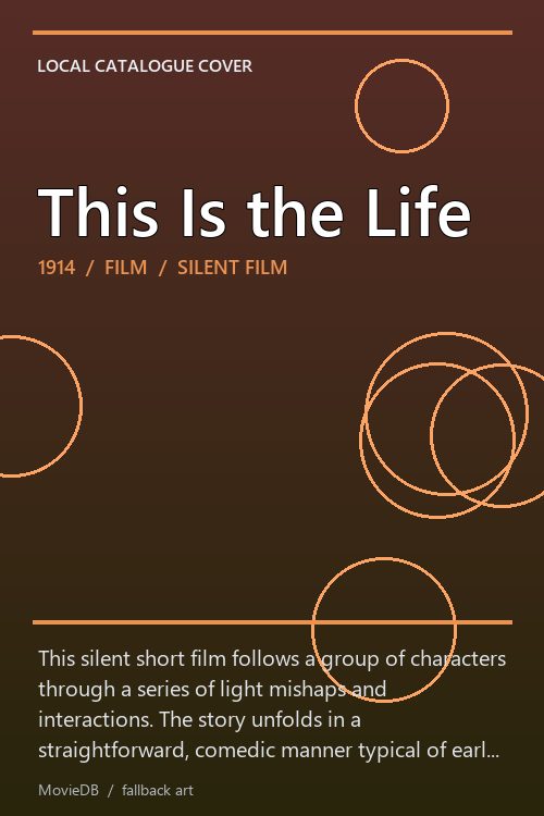 This Is the Life poster
