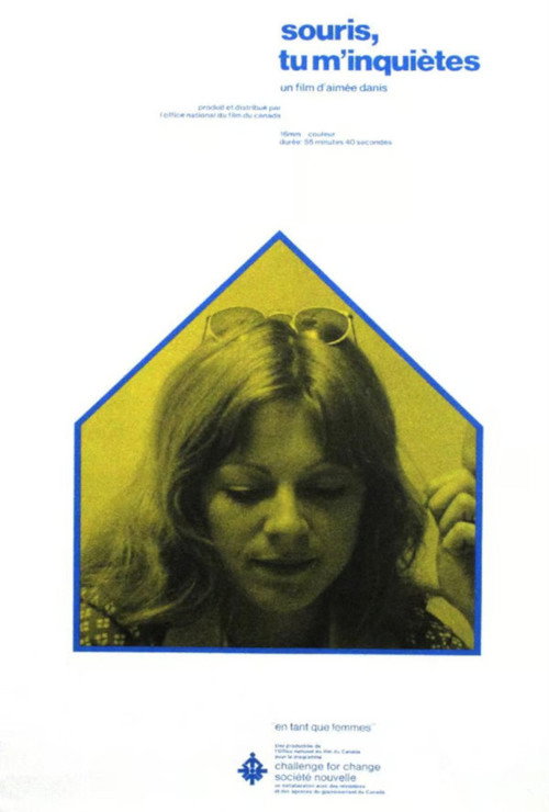 Souris, tu m'inquiètes poster