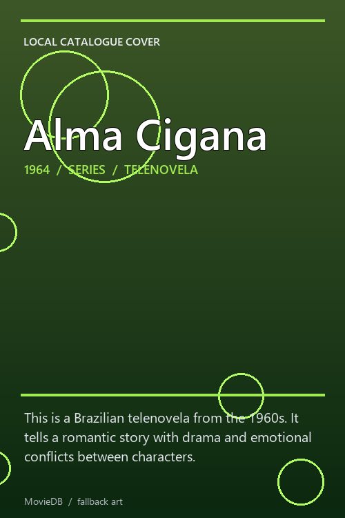 Alma Cigana poster