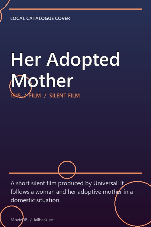 Her Adopted Mother poster