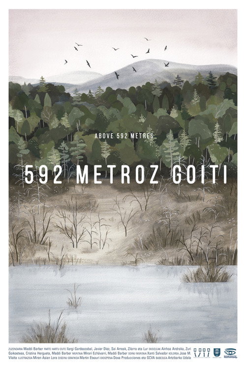 Above 592 metres poster
