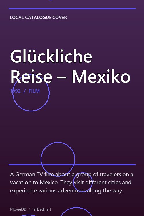 Glückliche Reise – Mexiko poster