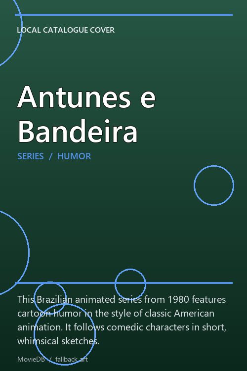 Antunes e Bandeira poster