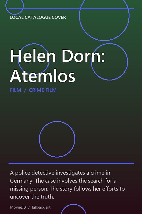 Helen Dorn: Atemlos poster