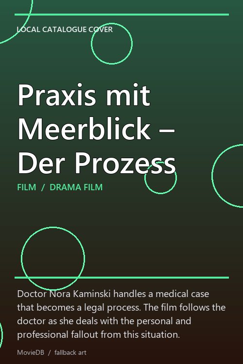 Praxis mit Meerblick – Der Prozess poster