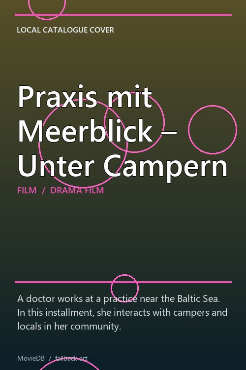 Praxis mit Meerblick – Unter Campern poster