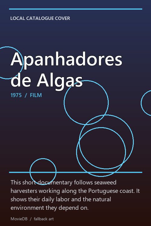 Apanhadores de Algas poster