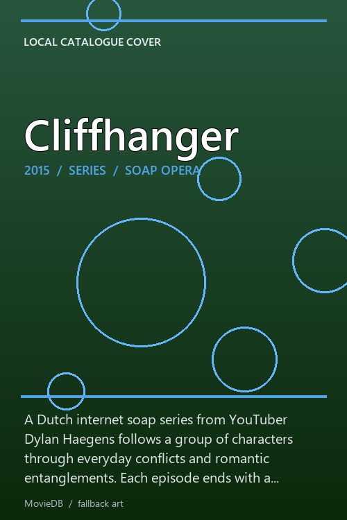 Cliffhanger poster