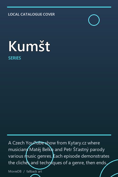 Kumšt poster