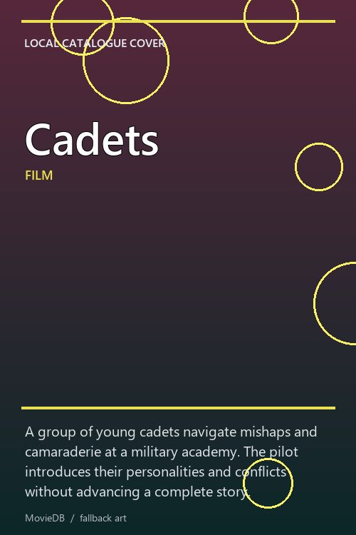 Cadets poster