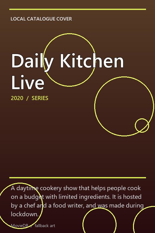 Daily Kitchen Live poster