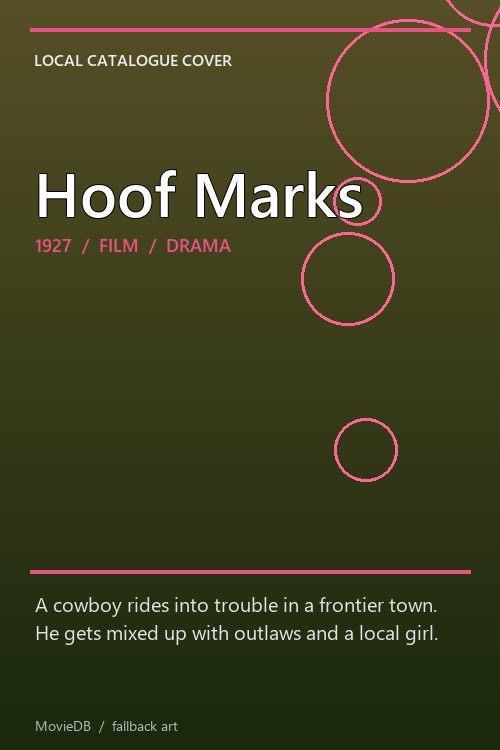 Hoof Marks poster
