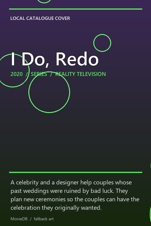 I Do, Redo poster