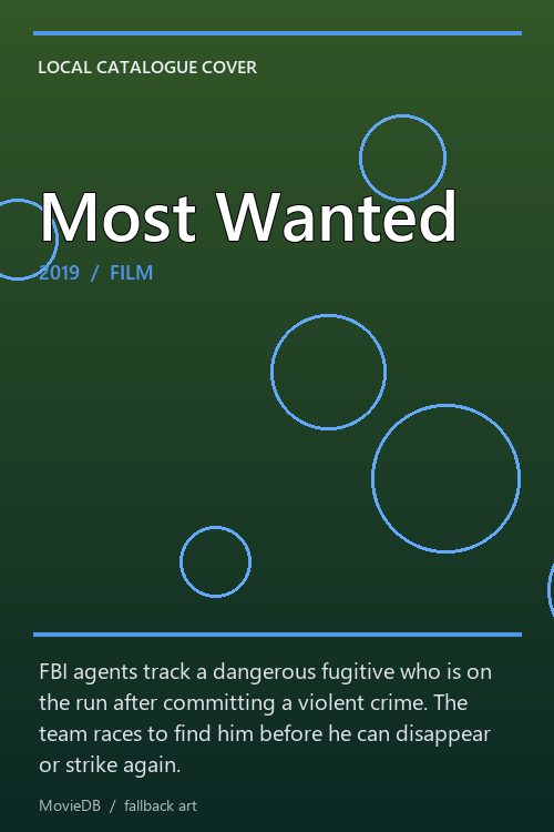 Most Wanted poster