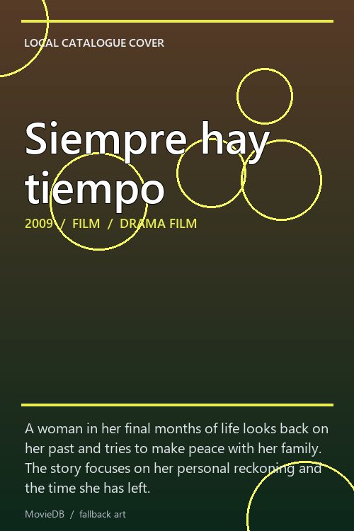 Siempre hay tiempo poster