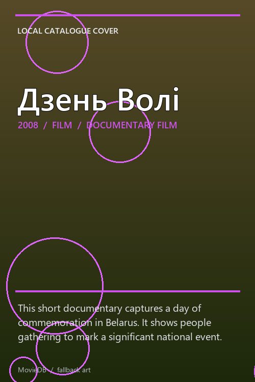 Дзень Волі poster