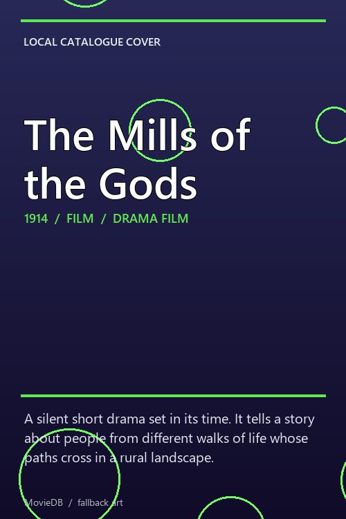 The Mills of the Gods poster