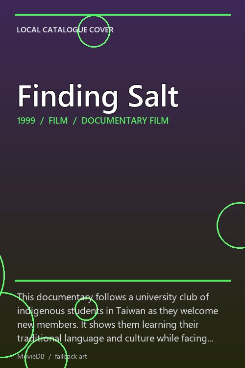 Finding Salt poster