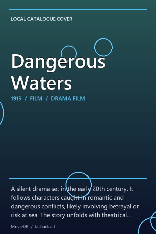 Dangerous Waters poster
