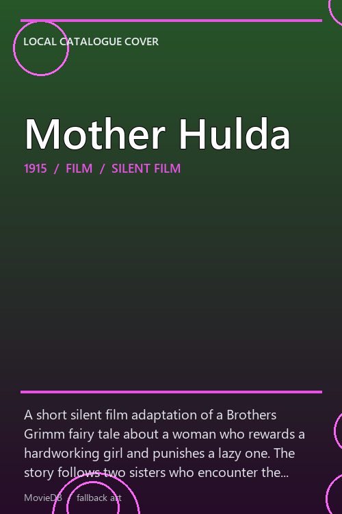 Mother Hulda poster
